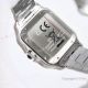 TW Factory Replica Cartier Santos 39.8mm Large Model Green Ombre Dial Steel Watch (6)_th.jpg